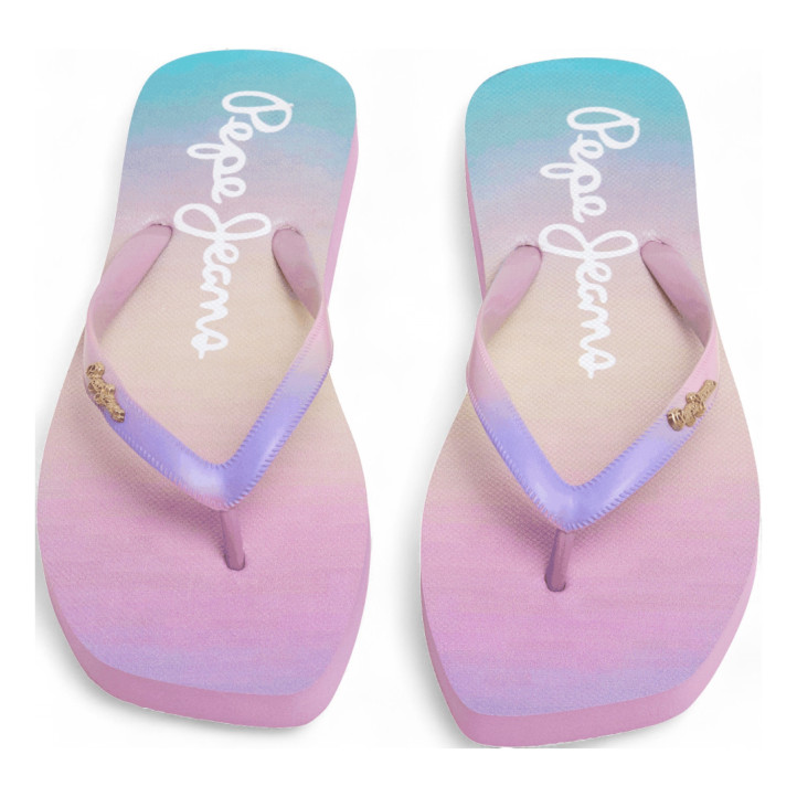Xancles Pepe Jeans rave colors rosa degradat - Querol online