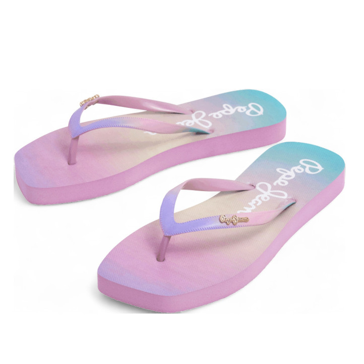 Xancles Pepe Jeans rave colors rosa degradat - Querol online