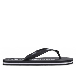 Xancles Pepe Jeans bay beach negres amb detalls blancs