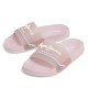 Xancletes Pepe Jeans slider origin roses amb detalls blancs i blaus - Querol online