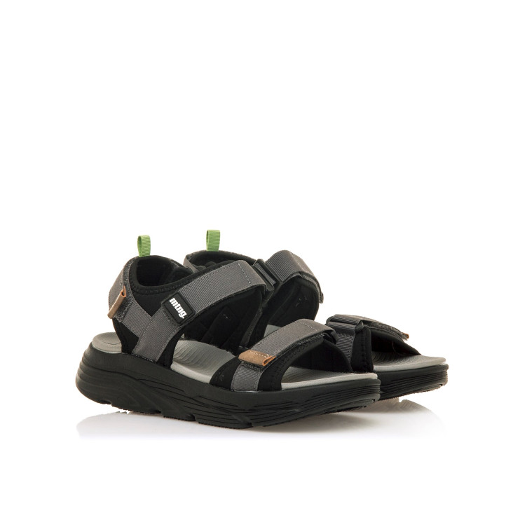 SANDALIAS DE HOMBRE MUSTANG PRONA NEGRO 84777 60575 - Querol online