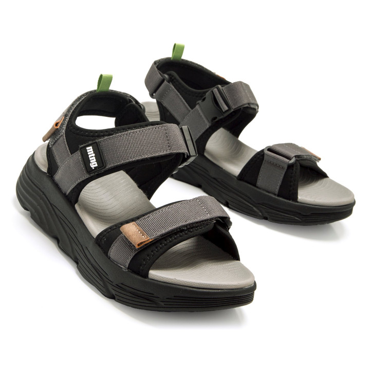 SANDALIAS DE HOMBRE MUSTANG PRONA NEGRO 84777 60575 - Querol online