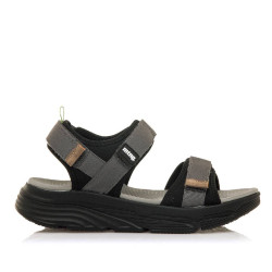 SANDALIAS DE HOMBRE MUSTANG PRONA NEGRO 84777 60575 - Querol online