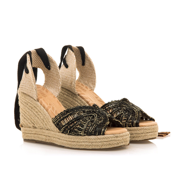 SANDALIAS DE MUJER MUSTANG CAKE NEGRO 59941 60392 - Querol online