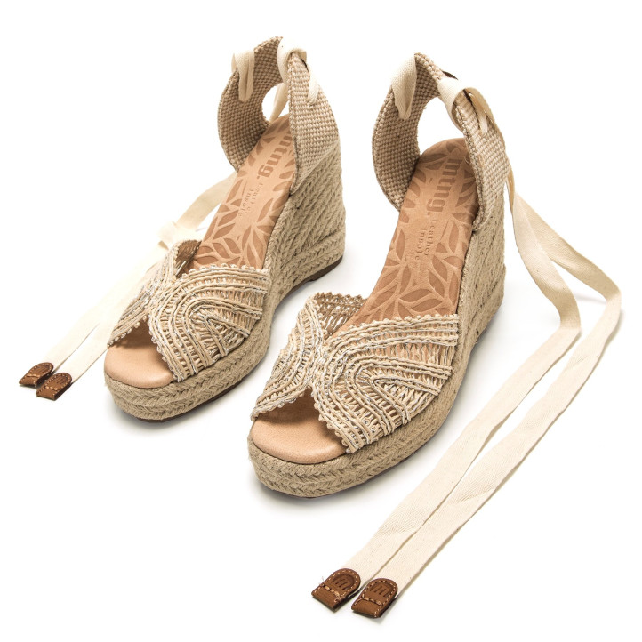 SANDALIAS DE MUJER MUSTANG CAKE BEIGE 59941 60395 - Querol online
