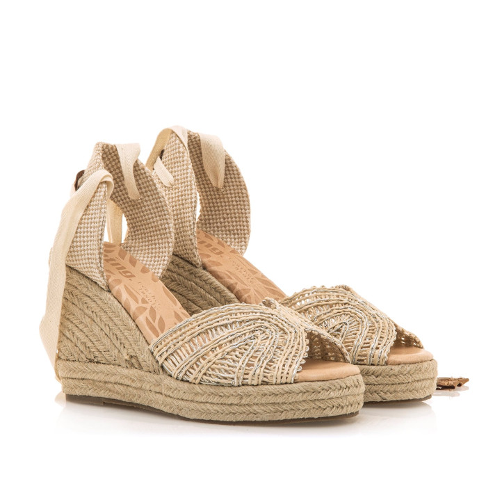 SANDALIAS DE MUJER MUSTANG CAKE BEIGE 59941 60395 - Querol online