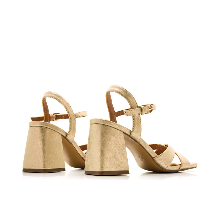 SANDALIAS DE MUJER MUSTANG MARLA ORO 59976 60414 - Querol online