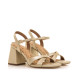 SANDALIAS DE MUJER MUSTANG MARLA ORO 59976 60414 - Querol online