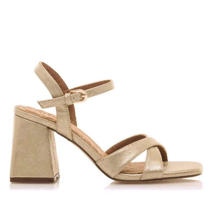SANDALIAS DE MUJER MUSTANG MARLA ORO 59976 60414 - Querol online