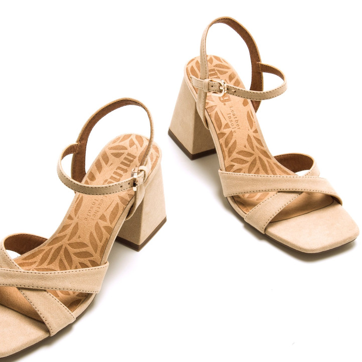 SANDALIAS DE MUJER MUSTANG MARLA BEIGE 59976 60410 - Querol online