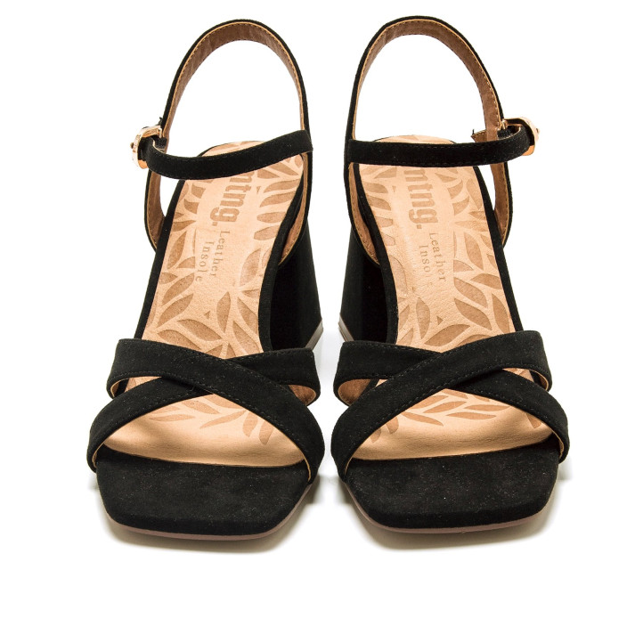 SANDALIAS DE MUJER MUSTANG MARLA NEGRO 59976 60411 - Querol online