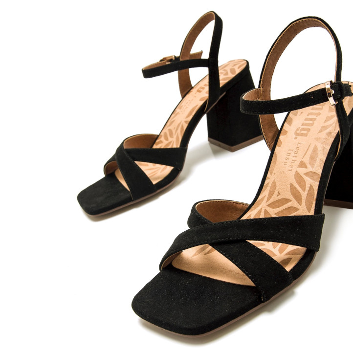 SANDALIAS DE MUJER MUSTANG MARLA NEGRO 59976 60411 - Querol online