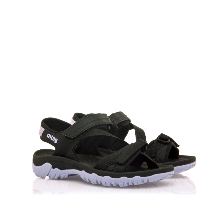 SANDALIAS DE MUJER MUSTANG TIFON NEGRO 60814 60420 - Querol online