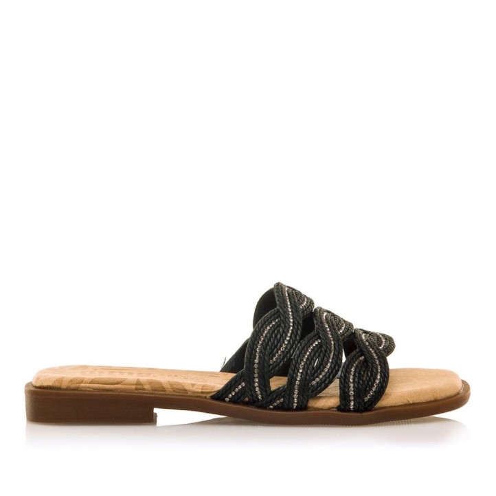 SANDALIAS DE MUJER MUSTANG RUBIE NEGRO 53299 60263 - Querol online
