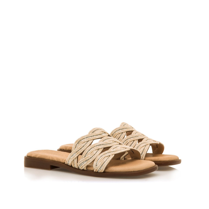 SANDALIAS DE MUJER MUSTANG RUBIE BEIGE 53299 60264 - Querol online