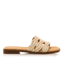 SANDALIAS DE MUJER MUSTANG RUBIE BEIGE 53299 60264 - Querol online