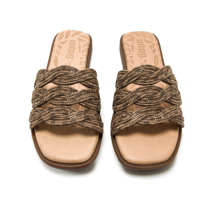SANDALIAS DE MUJER MUSTANG RUBIE MARRON 53299 60265 - Querol online