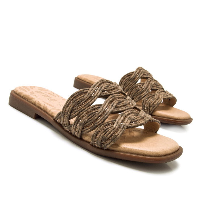 SANDALIAS DE MUJER MUSTANG RUBIE MARRON 53299 60265 - Querol online