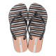 CHANCLAS DE MUJER IPANEMA CLASSICA HAPPY XII FEM BLACK/BLACK - Querol online