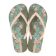 CHANCLAS DE MUJER IPANEMA CLASSICA HAPPY XII FEM GREEN/BEIGE - Querol online