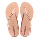 CHANCLAS DE MUJER IPANEMA SANDAL RIO FEM ROSA BEIGE - Querol online