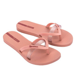 CHANCLAS DE MUJER IPANEMA KIREI CHIC FEM PINK/GLITTER - Querol online