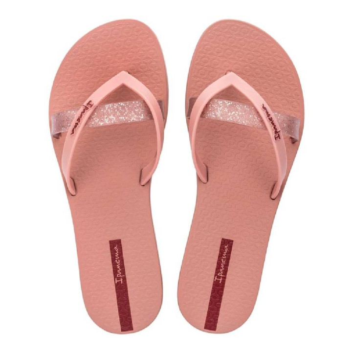 CHANCLAS DE MUJER IPANEMA KIREI CHIC FEM PINK/GLITTER - Querol online