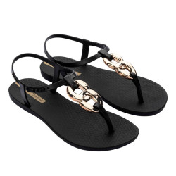 CHANCLAS DE MUJER IPANEMA CLASS CONNECT II FEM BLACK - Querol online