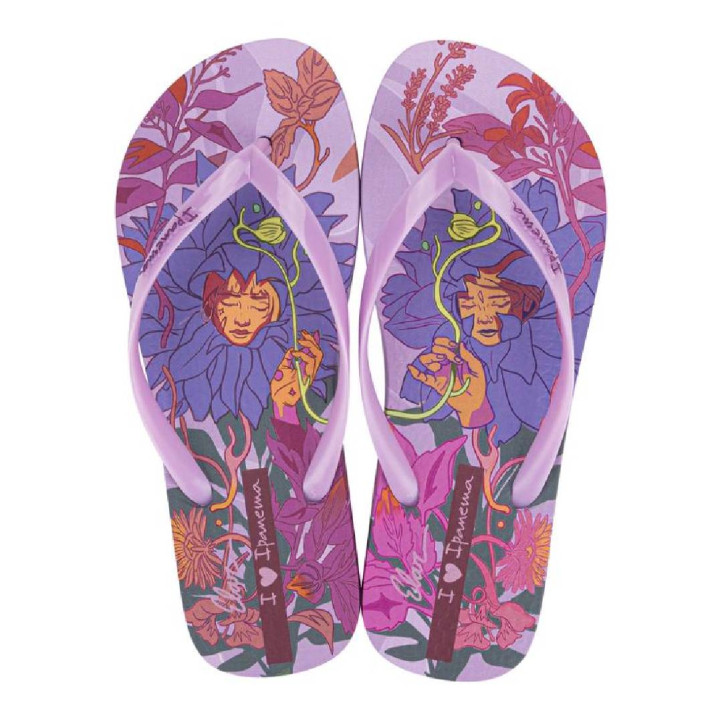 CHANCLAS DE MUJER IPANEMA GRAFFITI IV FEM LILAC/LILAC/PINK - Querol online