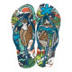 CHANCLAS DE MUJER IPANEMA GRAFFITI IV FEM BEIGE/BLUE/GREEN - Querol online