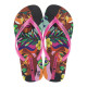 CHANCLAS DE MUJER IPANEMA GRAFFITI IV FEM BLACK/PINK/GREEN - Querol online