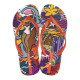 CHANCLAS DE MUJER IPANEMA GRAFFITI IV FEM RED/BLUE/YELLOW - Querol online