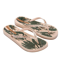 CHANCLAS DE MUJER IPANEMA ANAT NATURE VIII FEM BEIGE/BEIGE/GREEN - Querol online
