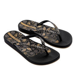 CHANCLAS DE UNISEX IPANEMA ANAT NATURE VIII FEM BLACK/BLACK/GOLD - Querol online