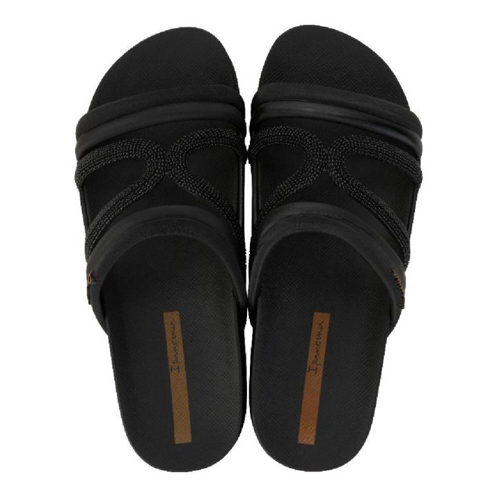 CHANCLAS DE MUJER IPANEMA WALK SLIDE FEM NEGRO - Querol online