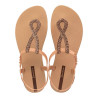 CHANCLAS DE MUJER IPANEMA CLASS TWIST SANDAL FEM BEIGE BRONCE