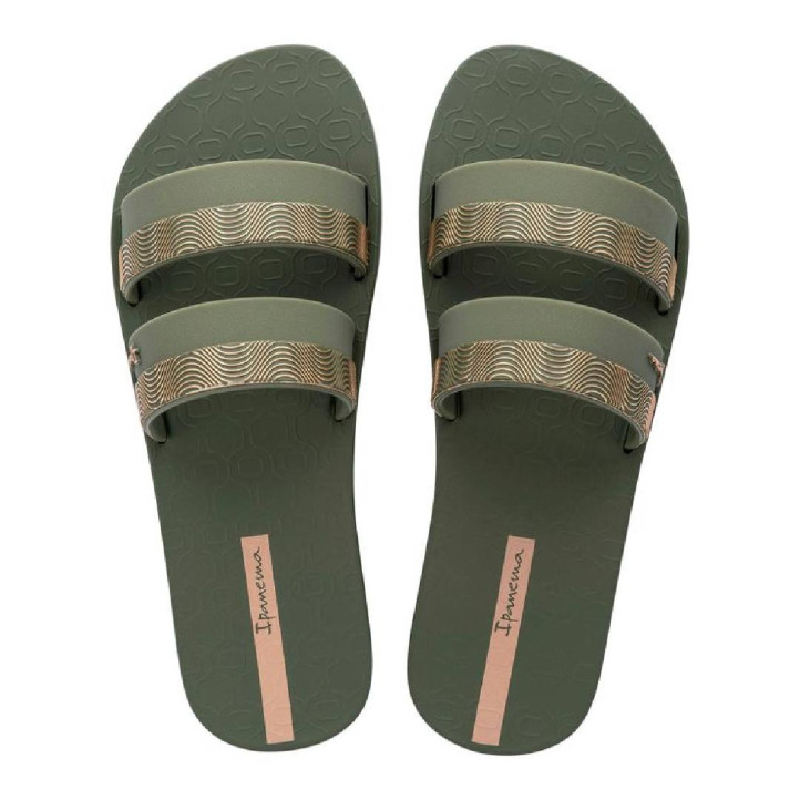 CHANCLAS DE UNISEX IPANEMA MESH SLIDE FEM GREEN/GREEN - Querol online