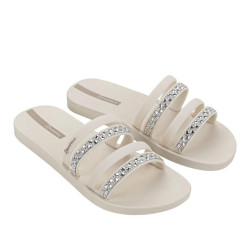 CHANCLAS DE MUJER IPANEMA CHIC SLIDE FEM BEIGE/BEIGE - Querol online