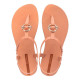 CHANCLAS DE MUJER IPANEMA CLASS BELT SANDAL FEM MARRON CLARO - Querol online