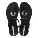 CHANCLAS DE MUJER IPANEMA CLASS BELT SANDAL FEM NEGRO - Querol online