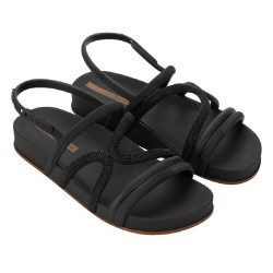 CHANCLAS DE MUJER IPANEMA WALK SANDAL FEM NEGRO - Querol online