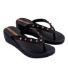 CHANCLAS DE MUJER IPANEMA PLAT GLAM FEM BLACK/BRONZE