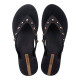 CHANCLAS DE MUJER IPANEMA PLAT GLAM FEM BLACK/BRONZE - Querol online