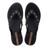 CHANCLAS DE MUJER IPANEMA PLAT GLAM FEM BLACK/BRONZE