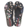 CHANCLAS DE MUJER IPANEMA VERAO TROPICAL FEM BLACK/PEARLY