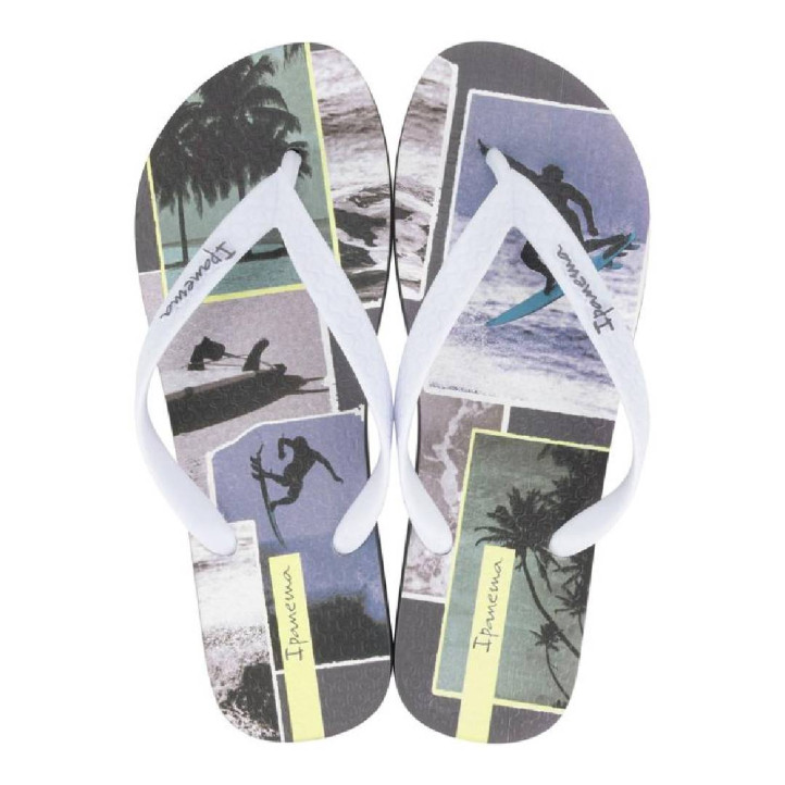 CHANCLAS DE UNISEX ADU IPANEMA SUMMER V AD DARK GREY/WHITE - Querol online