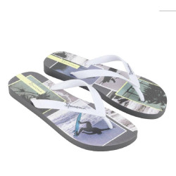 CHANCLAS DE UNISEX ADU IPANEMA SUMMER V AD DARK GREY/WHITE - Querol online