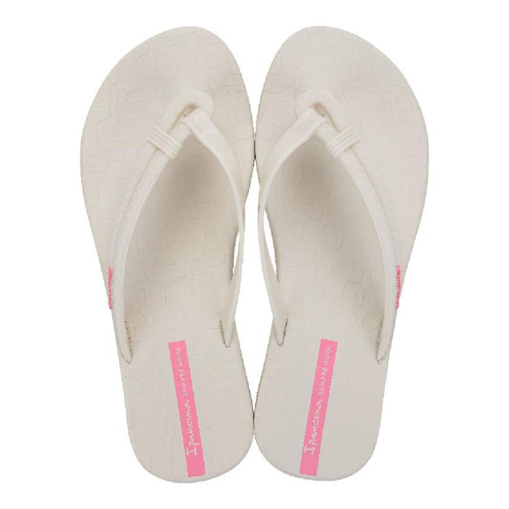 CHANCLAS DE MUJER IPANEMA DIVERSA AD OFF WHITE/PINK - Querol online