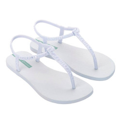 CHANCLAS DE MUJER IPANEMA CLASS BRILHA FEM BLANCO - Querol online
