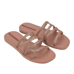 CHANCLAS DE MUJER IPANEMA SOLAR GLOW SLIDE AD PINK/GLITTER - Querol online